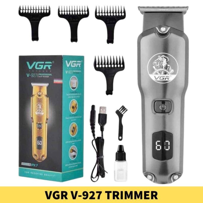 VGR V-927 Trimmer for Men's in Bangladesh | Beat Quality VGR V-927 Rechargeable Trimmer in With Affordable Price