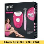 Best Braun Silk-Epil 3 SE3-420 Epilator Bikini Trimmer For Women