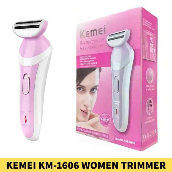 Best Kemei KM-1606 Trimmer for Ladies in Bangladesh