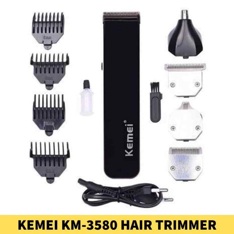 Best Kemei KM-3580 Trimmer in Bangladesh For Men's