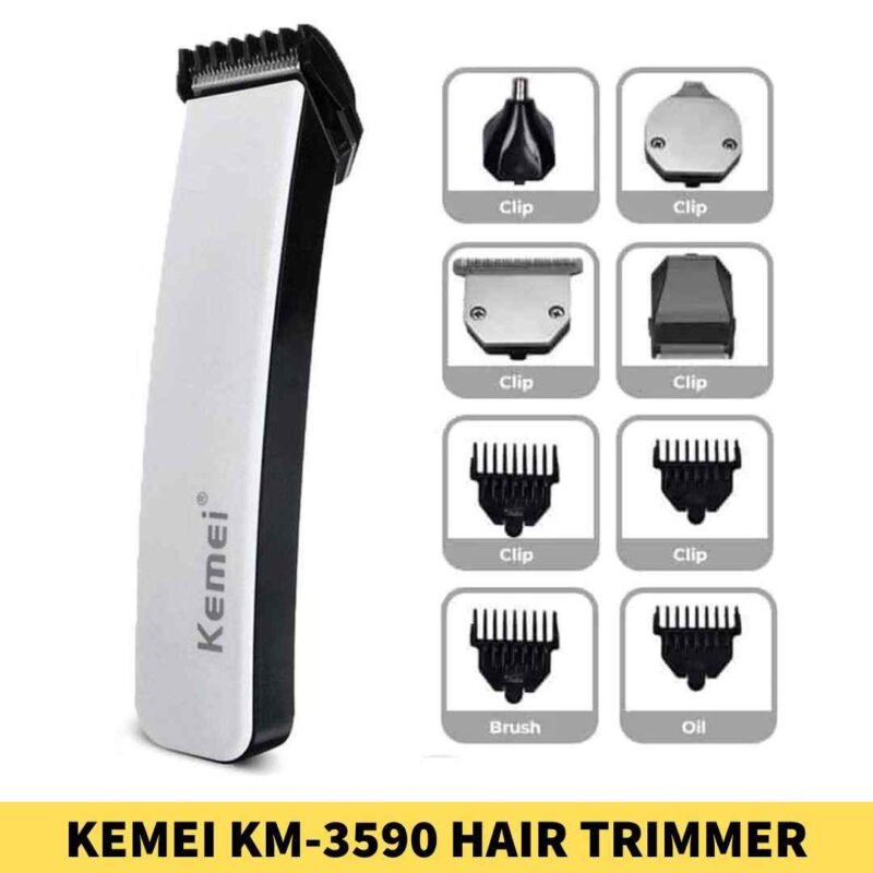 Best Kemei KM-3590 Trimmer for Men