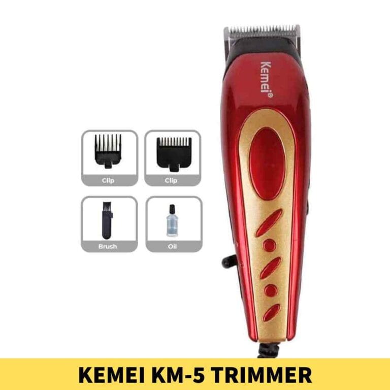 Best Quality Kemei KM-5 Trimmer For Men | Kemei KM-5 Hair Trimmer for Men