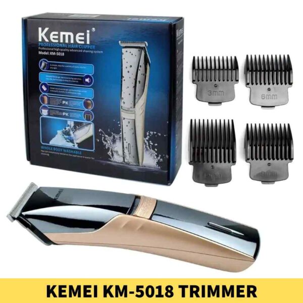 Best Kemei KM-5018 Trimmer For Men's in Bangladesh