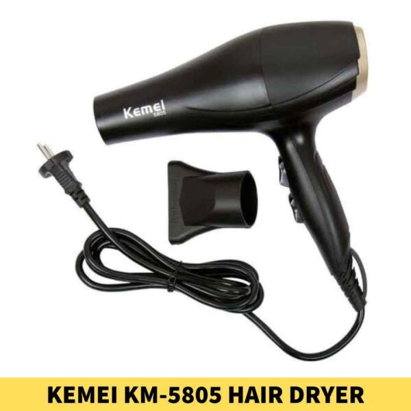 Best Kemei KM-5805 Hair Dryer in Bangladesh