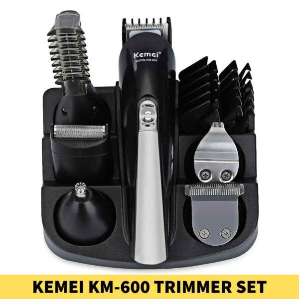 Kemei KM-600 11 in 1 Multi Grooming Trimmer Set in BD