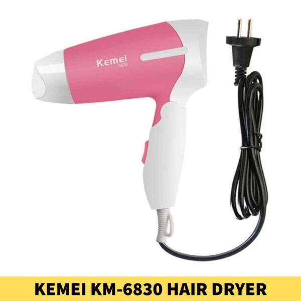 Best Kemei KM-6830 Hair Dryer for Women in Bangladesh