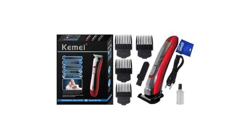 Best Kemei KM-7055 Trimmer for Men's