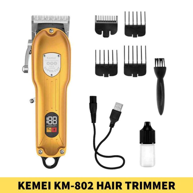 Best Kemei KM-802 Trimmer Price in BD