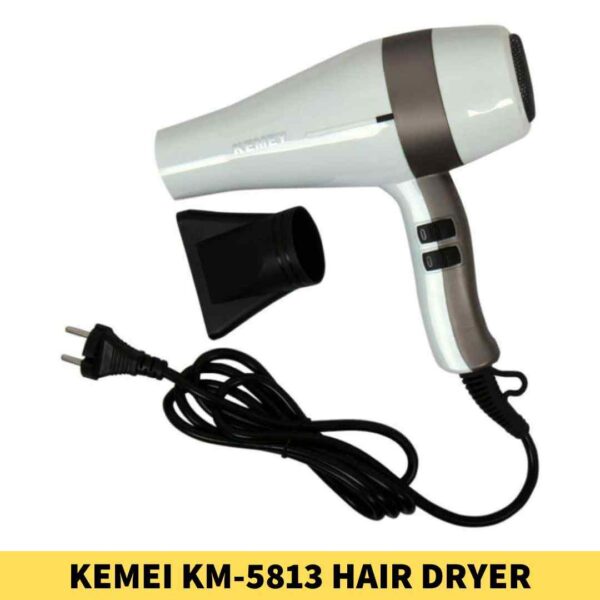 Best Kemei Km-5813 Hair Dryer in Bangladesh