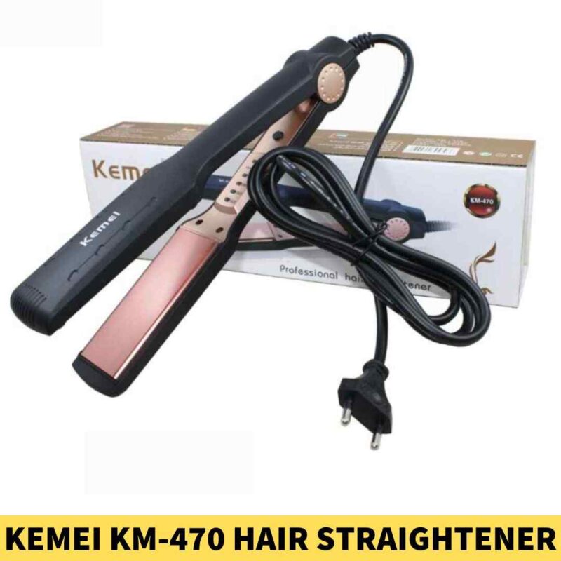 Best Kemei KM-470 Hair Straightener for Women's