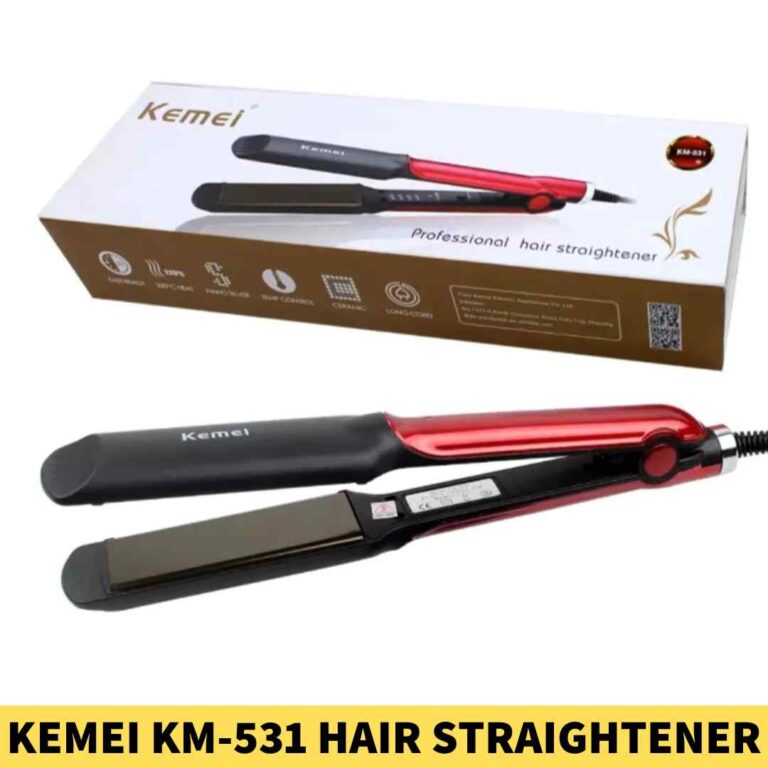 Best Kemei KM-531 Hair Straightener in Bangladesh for Women