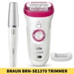 BRAUN BRN-SE1370 Cordless Epilator Trimmer Shop In BD. Tweezer System_ 20 Tweezer system for efficient hair removal, Soft Lift Tips