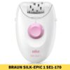 BRAUN Silk-Epic 1 SE1-170 epilator-Trimmer-For-Women. Compact to carry, Ease Use_ Simple design with a single large on_off switch shop in bd