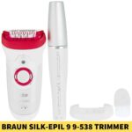 Best BRAUN Silk-Epil 9 9-538 Wet And Dry Epilator Trimmer shop in bd, Long-lasting rechargeable battery,Usage Time_ Up to 50 minutes of cordless use