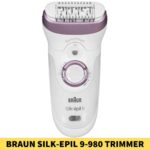 Best BRAUN Silk-Epil 9-980 For Long Lasting Smooth Skin Trimmer, Technology_ SensoSmart technology pressure, Type_ Smart epilator shop near me