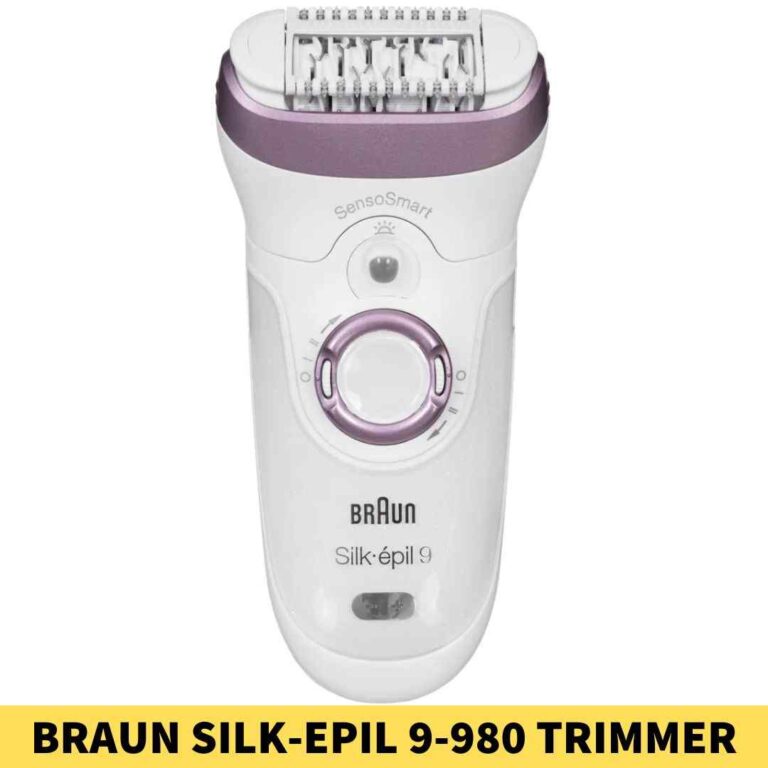 Best BRAUN Silk-Epil 9-980 For Long Lasting Smooth Skin Trimmer, Technology_ SensoSmart technology pressure, Type_ Smart epilator shop near me