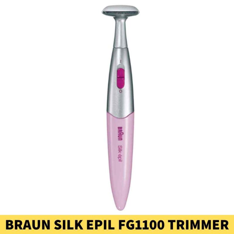 Best BRAUN Silk Epil FG1100 3 in 1 Trimmer For Women Price in BD High-precision head for detailed grooming, Slim design for precise in the bikini area