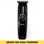 Best GEEMY GM-6050 Professional NKZ Hair And Beard Trimmer shop in bd. Blade Material_ Steel, Length Adjustment_ Interchangeable nozzles