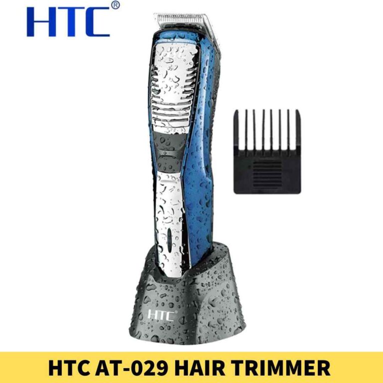 Best HTC AT-029 Waterproof Rechargeable Hair Trimmer For Men, Facial hair and body grooming, Power Source_ Rechargeable battery Shop near me