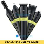 HTC AT 1326 Rechargeable Hair Trimmer . Blade Material High quality stainless steelMotor High performance motor