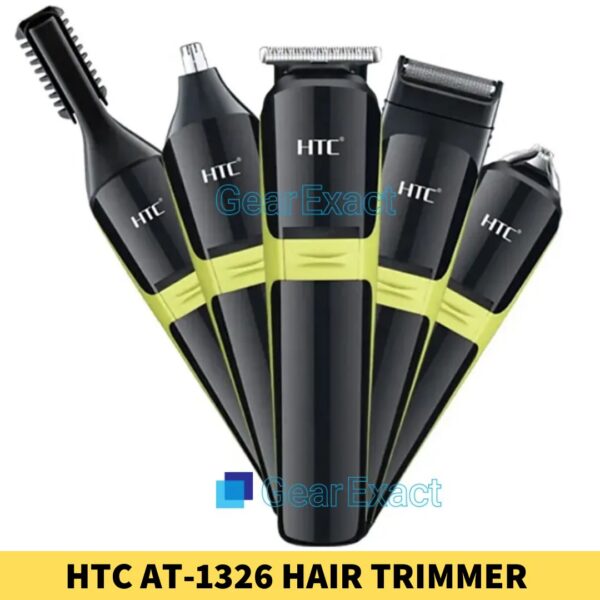 HTC AT 1326 Rechargeable Hair Trimmer . Blade Material High quality stainless steelMotor High performance motor