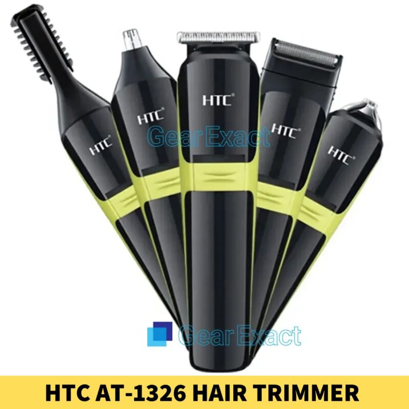 HTC AT 1326 Rechargeable Hair Trimmer . Blade Material High quality stainless steelMotor High performance motor