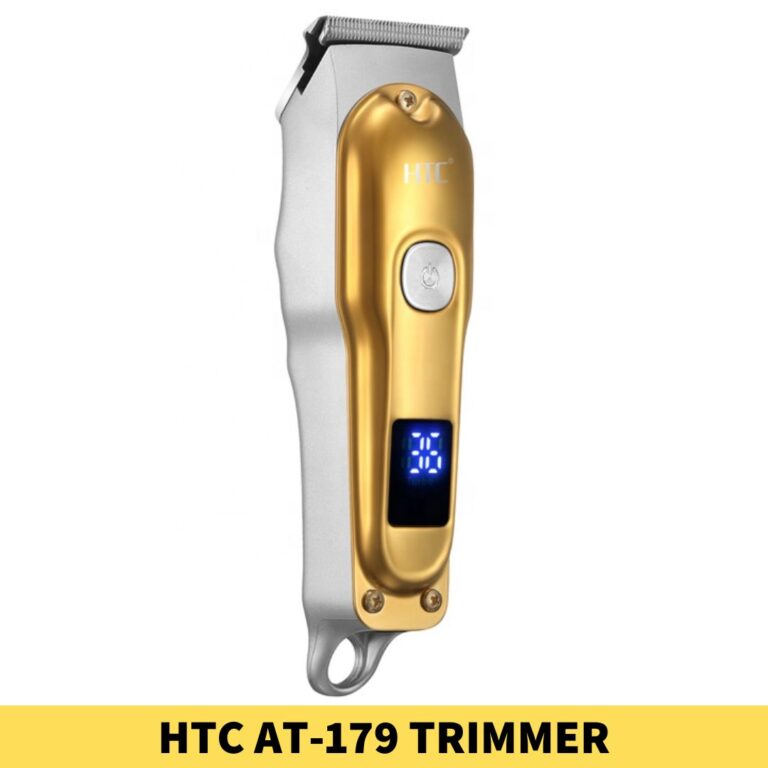 HTC AT-179 Trimmer Runtime: 60 Min For Men Trimmer Price In Bangladesh - Trimmer BD