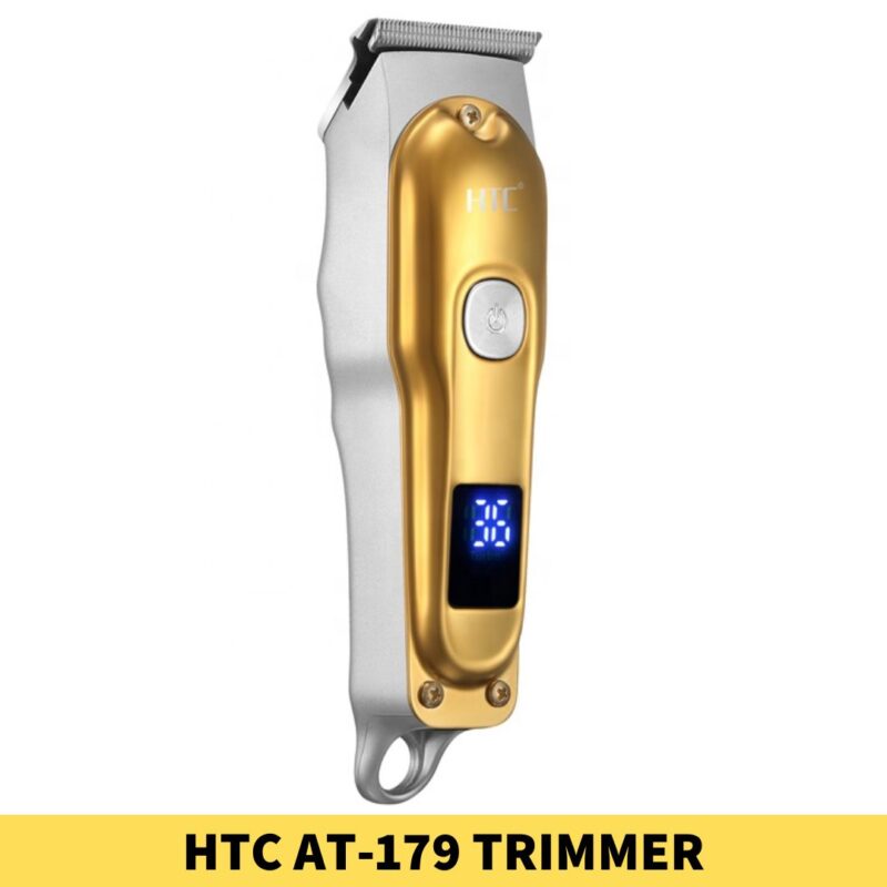 HTC AT-179 Trimmer Runtime: 60 Min For Men Trimmer Price In Bangladesh - Trimmer BD