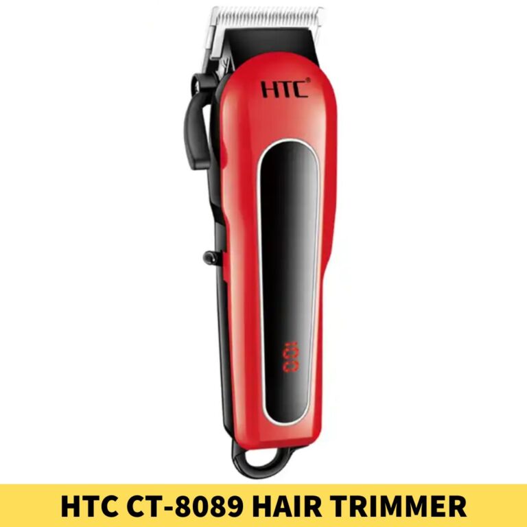 HTC CT-8089 Professional Men Rechargeable Hair Clipper Trimmer For Men In Bangladesh - Trimmer BD