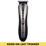 Best KEMEI KM-1407 Electric Nose Hair Clipper 3 in 1 Trimmer is likely to be a versatile grooming designed for various facial hair grooming needs