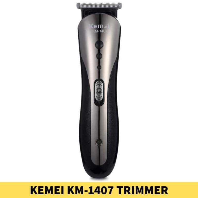 Best KEMEI KM-1407 Electric Nose Hair Clipper 3 in 1 Trimmer is likely to be a versatile grooming designed for various facial hair grooming needs