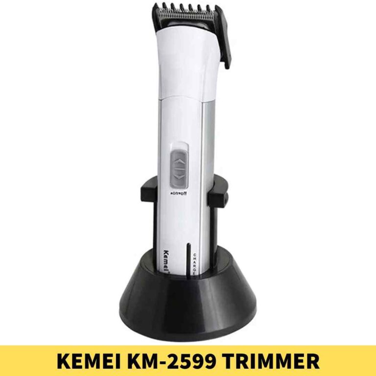 Best KEMEI KM-2599 Professional Hair Clipper Trimmer Rechargeable Beard shop in BD. Power Source_ Rechargeable Battery Shop near me