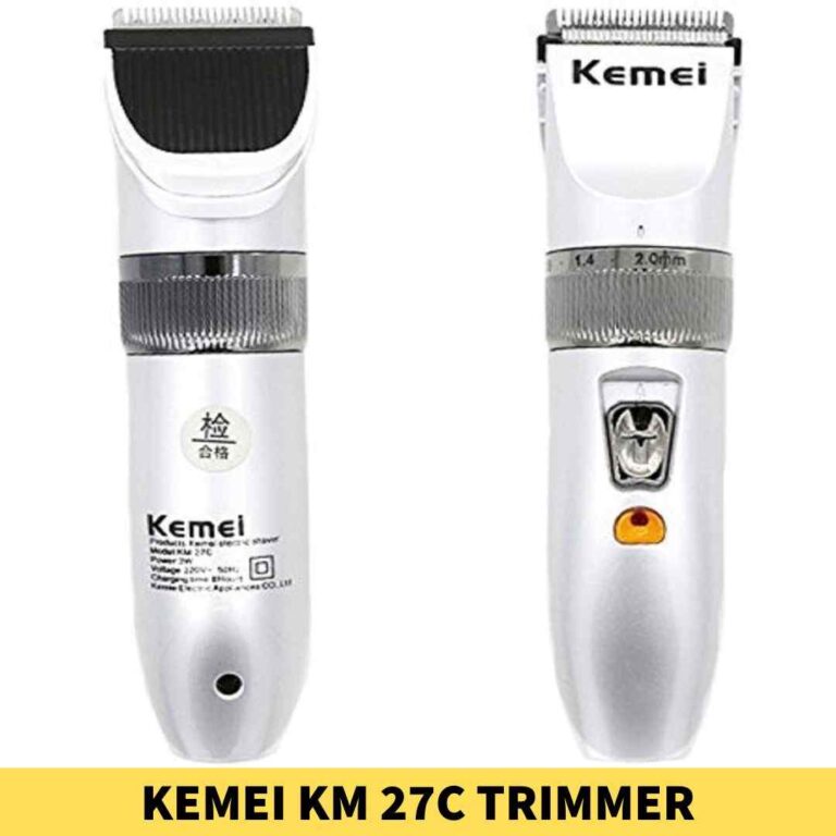 Best KEMEI KM 27C Trimmer Hair trimmer for perfect grooming. Ergonomically shaped body, Powerful motor, Stainless steel blade shop near me