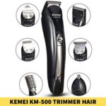 Best KEMEI KM-500 Electric Hair Clipper Function_ 8 in 1 (Hair Trimmer, Beard Trimmer, Nose Hair Trimmer, Shaver, Hair Clipper) Shop near me