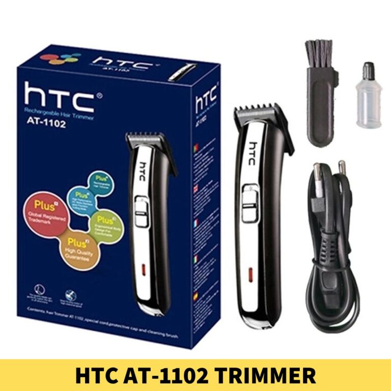 HTC AT-1102 Professional Hair Electric Cordless Trimmer For Man In Bangladesh - Trimmer BD
