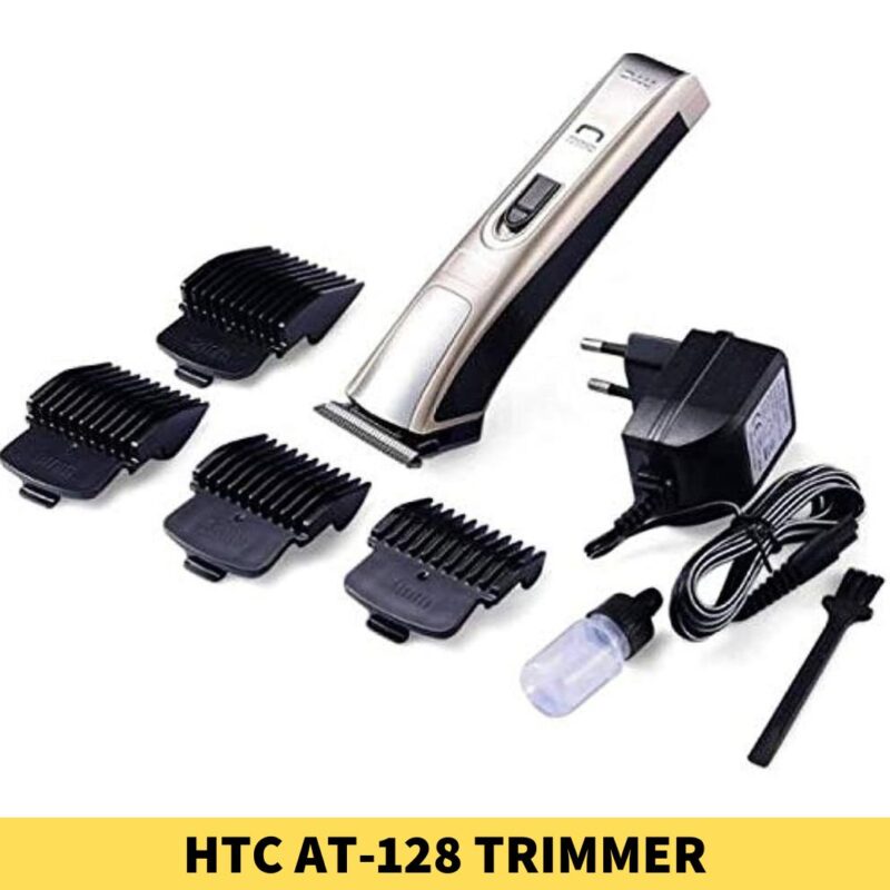 HTC AT-128 Salon Professional Hair Trimmer Price For Men In Bangladesh - Trimmer BD