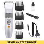 KEMEI KM 27C Trimmer Hair trimmer for perfect grooming. Ergonomically shaped body, Powerful motor, Stainless steel blade shop near me