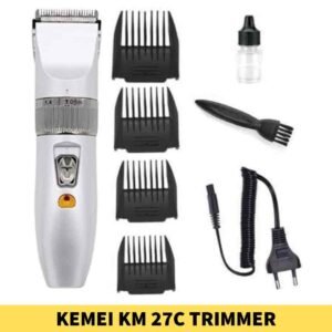 KEMEI KM 27C Trimmer Hair trimmer for perfect grooming. Ergonomically shaped body, Powerful motor, Stainless steel blade shop near me