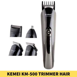 KEMEI KM-500 Electric Hair Clipper Function_ 8 in 1 (Hair Trimmer, Beard Trimmer, Nose Hair Trimmer, Shaver, Hair Clipper) Shop near me