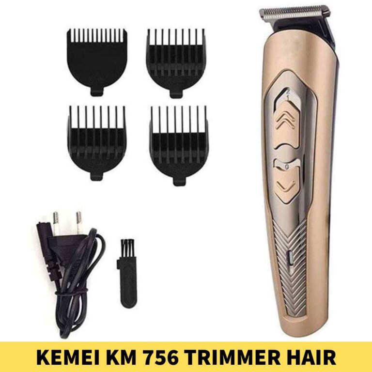 KEMEI KM 756 Trimmer Hair and Clipper Price in Bangladesh, Model_ RC197JQ (KM-756), Material_ ABS + Titanium alloy. Shop near me