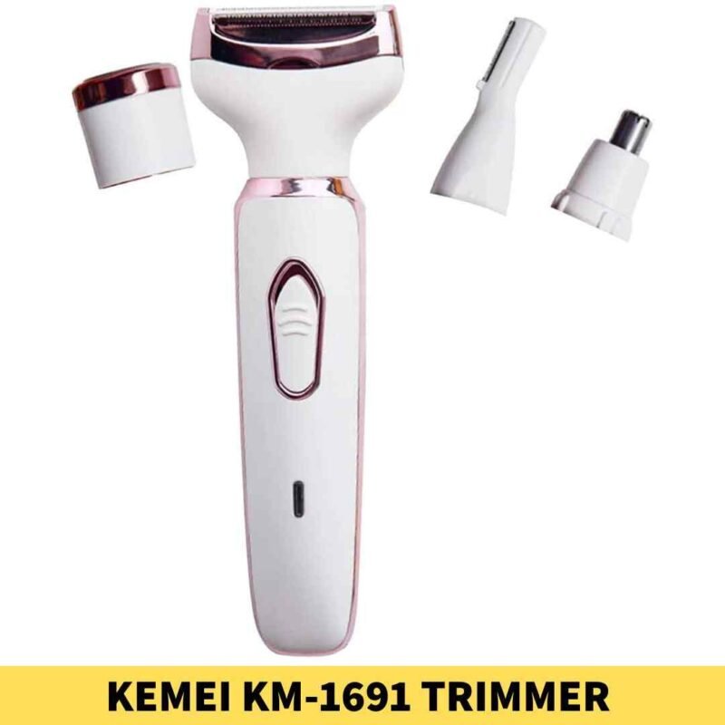 Best Kemei KM-1691 Trimmer, a versatile grooming solution for your beauty needs. With a 6-month motor machine warranty Shop near me