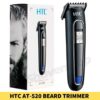 HTC AT-520 Beard Trimmer For Men Shop in BD. Blade Material: Stainless Steel Motor: High-performance motor Shop near me