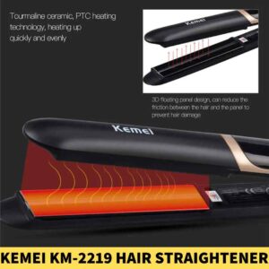 KEMEI-KM-2219-Hair-Straightener