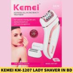 Kemei KM-1207 Multi-Function Lady Electric Shaver in BD
