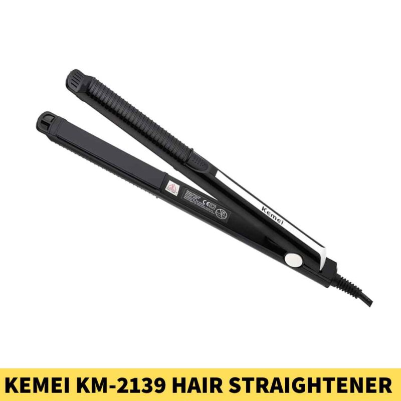 Kemei KM-2139 StraightCare Hair Straightener for Wo