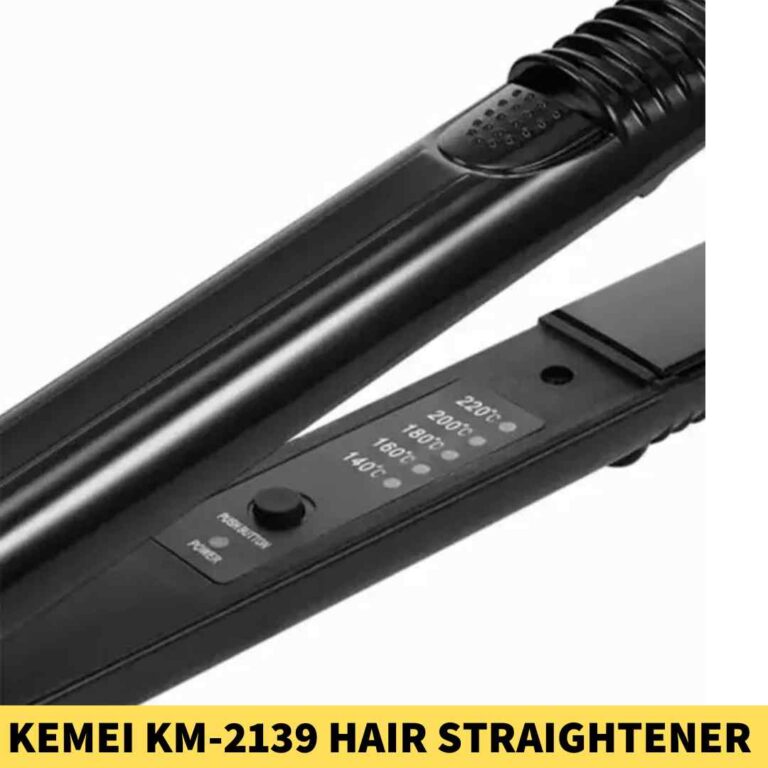 Kemei KM-2139 StraightCare Hair Straightener for Wo