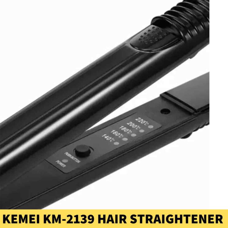 Kemei KM-2139 StraightCare Hair Straightener for Wo