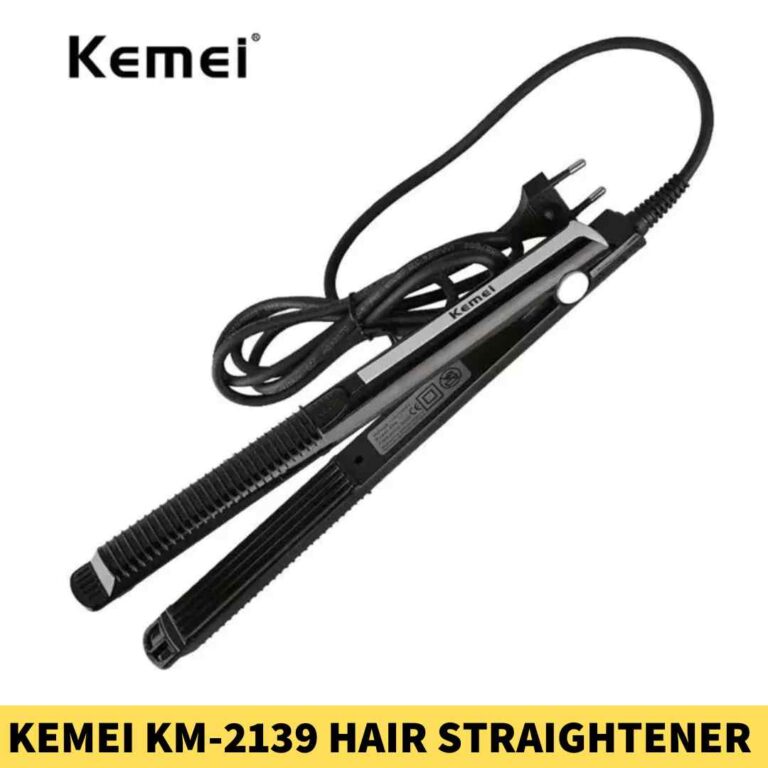 Kemei KM-2139 StraightCare Hair Straightener for Wo