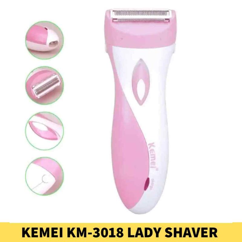 Kemei KM-3018 Lady Shaver and Hair Removal for Women b