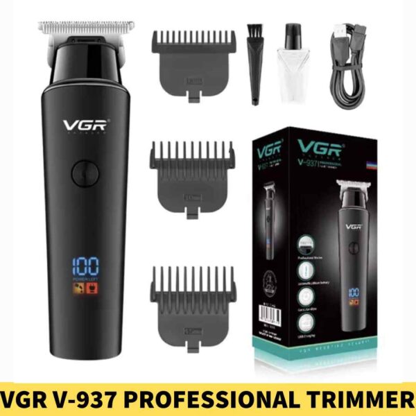 VGR V-937 Professional Rechargeable Electric Hair Trimmer D